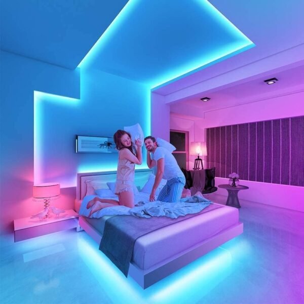 Govee LED Strip Lights, 32.8FT RGB LED Lights with Remote Control, 20 Colors and DIY Mode Color Changing LED Lights, Easy Installation Light Strip for Bedroom, Ceiling, Kitchen (2x16.4FT) - Image 5