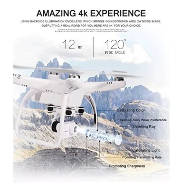 UPair One Drone with Camera Gimbal HD 2.7K Plus Mobile APP Version RC Quadcopter Remote Helicopter with Follow Me Mode Aerial UAV - Image 2