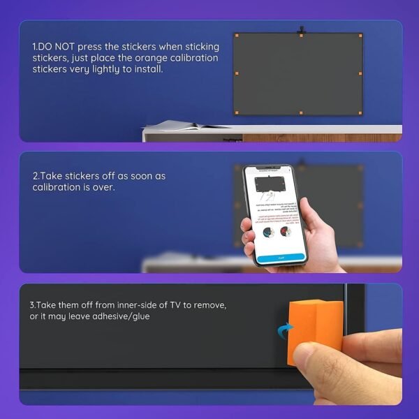 Govee Envisual TV LED Backlight with Camera, RGBIC Wi-Fi TV Backlights for 55-65 inch TVs, Works with Alexa & Google Assistant, App Control, Music Sync Lights, H6199 - Image 7